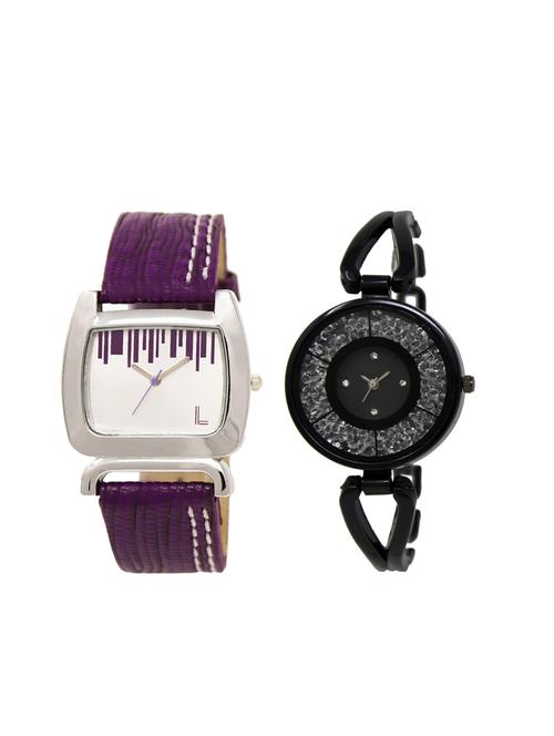 set of 2 analog watch combo(lk-207-211) - 16415394 - Very Small Image - 1