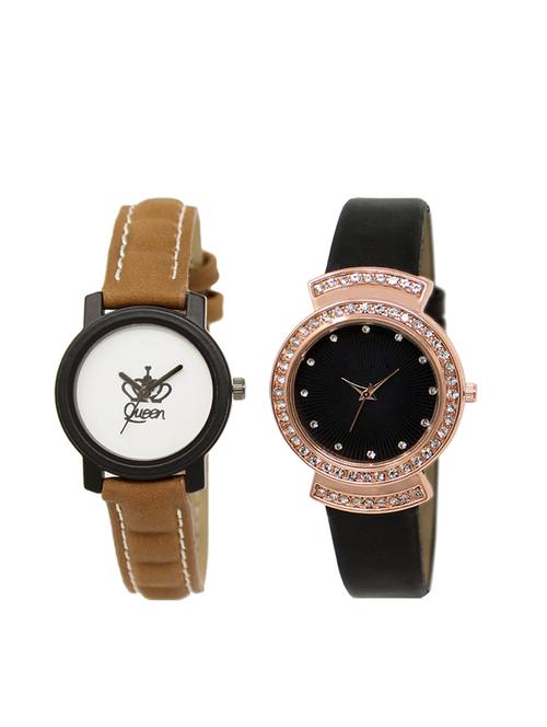set of 2 analog watch combo(lk-209-244) - 16415486 - Very Small Image - 1