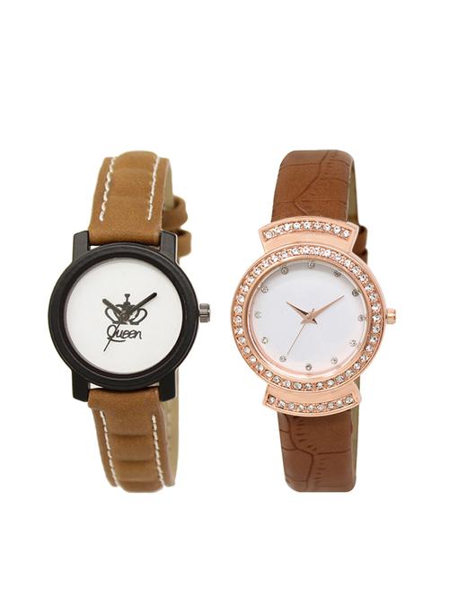 set of 2 analog watch combo(lk-209-245) - 16415487 - Very Small Image - 1