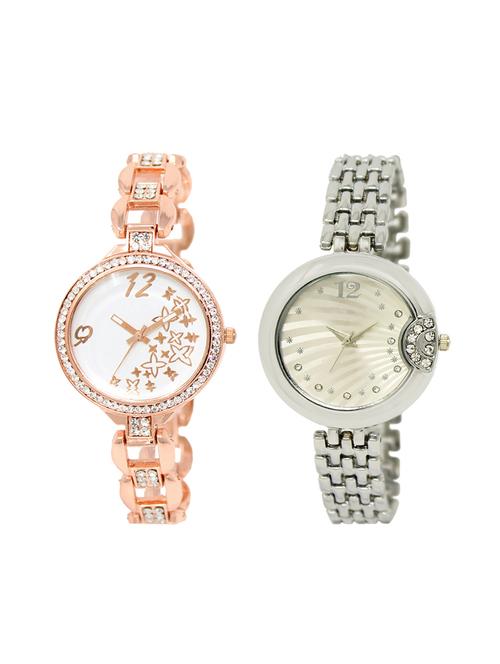 set of 2 analog watch combo(lk-210-227) - 16415503 - Very Small Image - 1