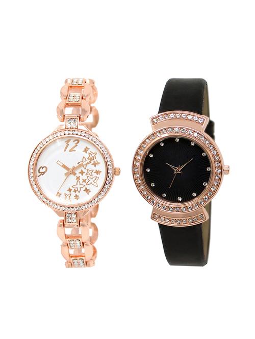 set of 2 analog watch combo(lk-210-244) - 16415518 - Very Small Image - 1