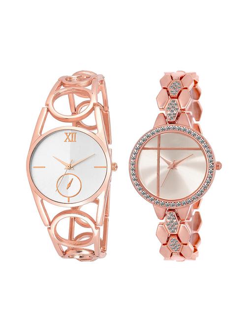 set of 2 analog watch combo(lk-213-242) - 16415577 - Very Small Image - 1