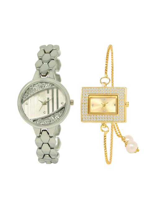 set of 2 analog watch combo(lk-223-247) - 16415717 - Very Small Image - 1