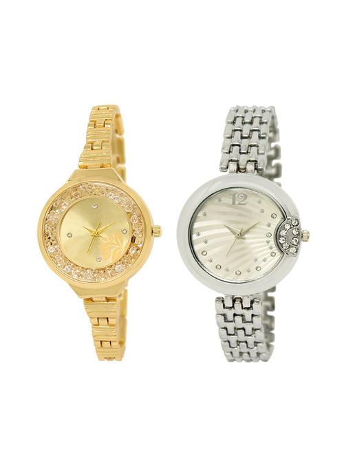 set of 2 analog watch combo(lk-224-227) - 16415723 - Very Small Image - 1