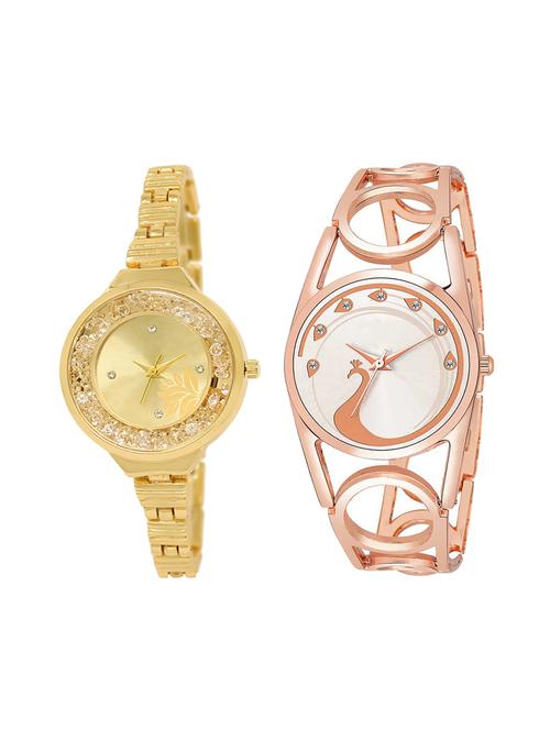 set of 2 analog watch combo(lk-224-232) - 16415727 - Very Small Image - 1