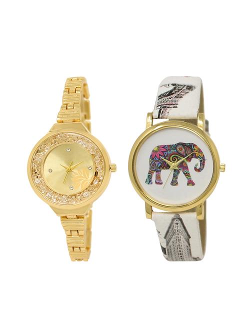 set of 2 analog watch combo(lk-224-243) - 16415737 - Very Small Image - 1