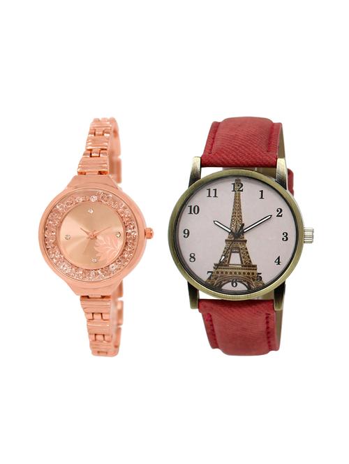 set of 2 analog watch combo(lk-225-230) - 16415749 - Very Small Image - 1