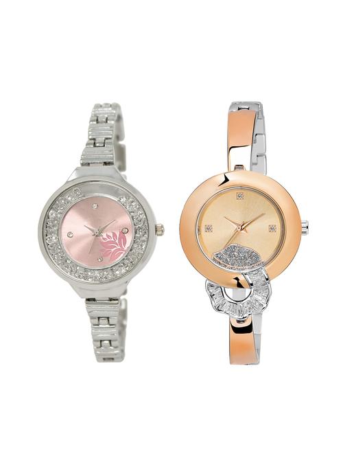 set of 2 analog watch combo(lk-226-250) - 16415789 - Very Small Image - 1