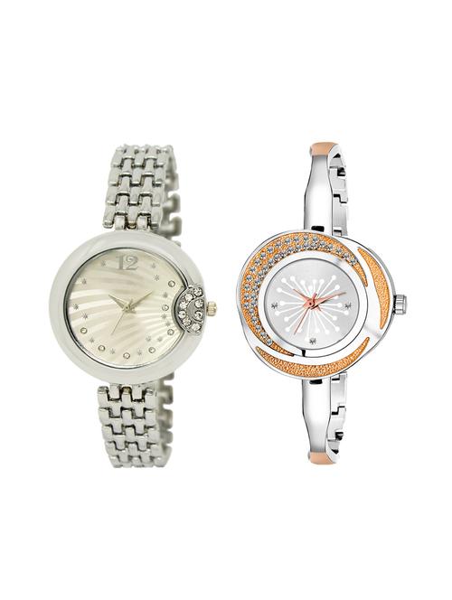 set of 2 analog watch combo(lk-227-249) - 16415809 - Very Small Image - 1