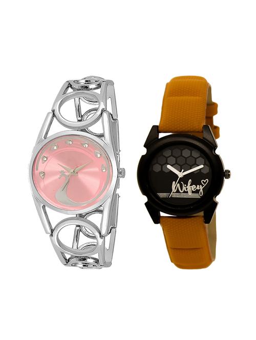 set of 2 analog watch combo(lk-233-235) - 16415886 - Very Small Image - 1