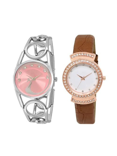 set of 2 analog watch combo(lk-233-245) - 16415895 - Very Small Image - 1