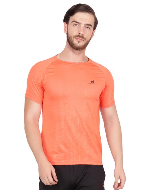 orange solid t-shirt - 16419922 - Very Small Image - 1