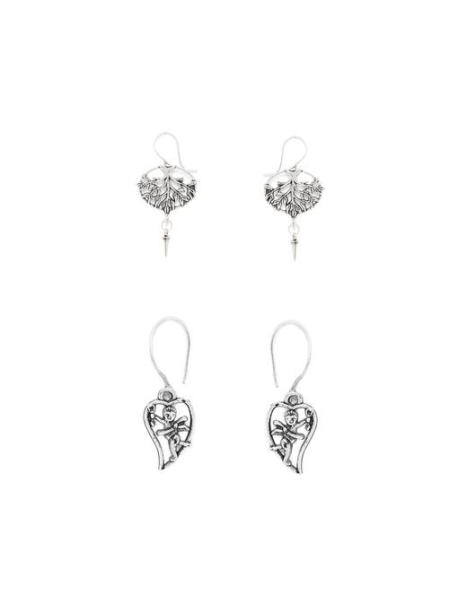 silver combo's. earring - 16420473 - Very Small Image - 1