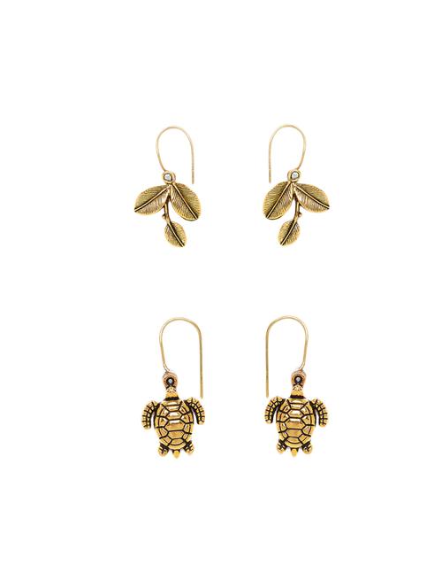 gold combo's. earring - 16420475 - Very Small Image - 1