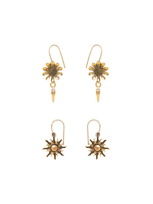 gold combo's. earring - 16420476 - Very Small Image - 1
