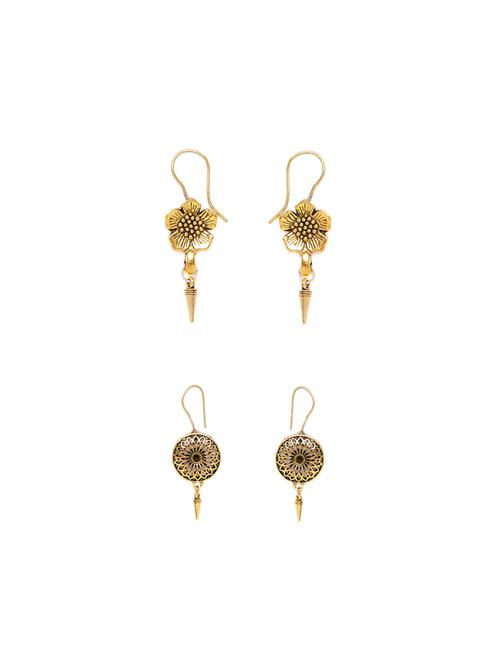 gold combo's. earring - 16420477 - Very Small Image - 1