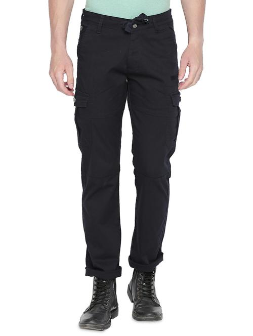 navy blue solid cargo - 16425037 - Very Small Image - 1
