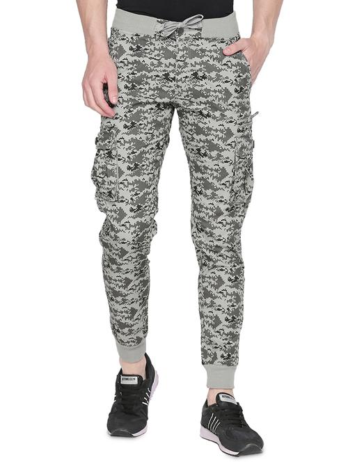 grey camouflage joggers - 16425057 - Very Small Image - 1
