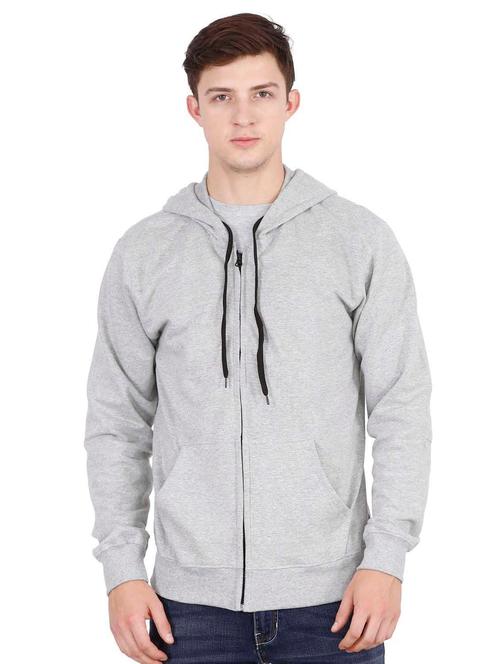 light grey solid casual jacket - 16425265 - Very Small Image - 1