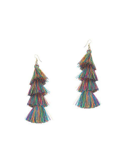 multi colored drop earring - 16428794 - Very Small Image - 1
