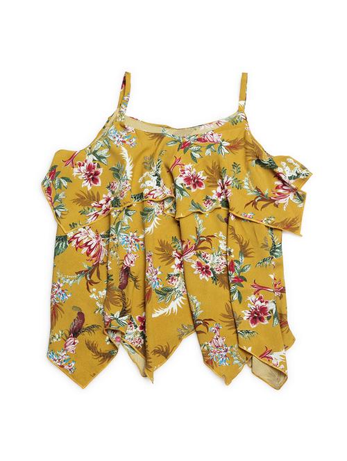 shoulder strap layered top - 16431140 - Very Small Image - 1