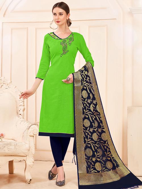 embroidered unstitched suit - 16431189 - Very Small Image - 1