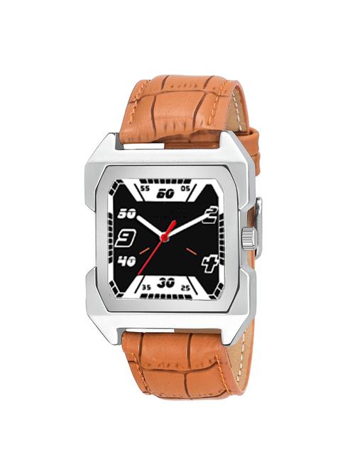 kajaru leather strap analog watch-(k_447) - 16431672 - Very Small Image - 1