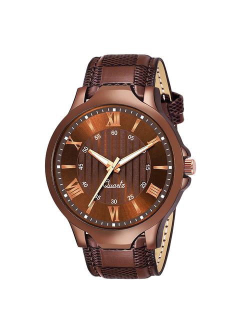 kajaru leather strap analog watch-(k_451) - 16431676 - Very Small Image - 1