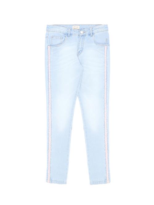 side tape washed jean - 16434675 - Very Small Image - 1