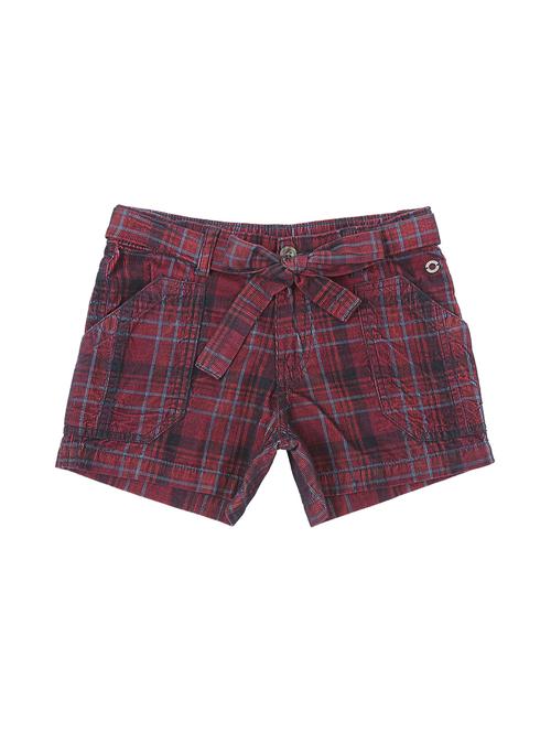 red corduroy shorts - 16434702 - Very Small Image - 1