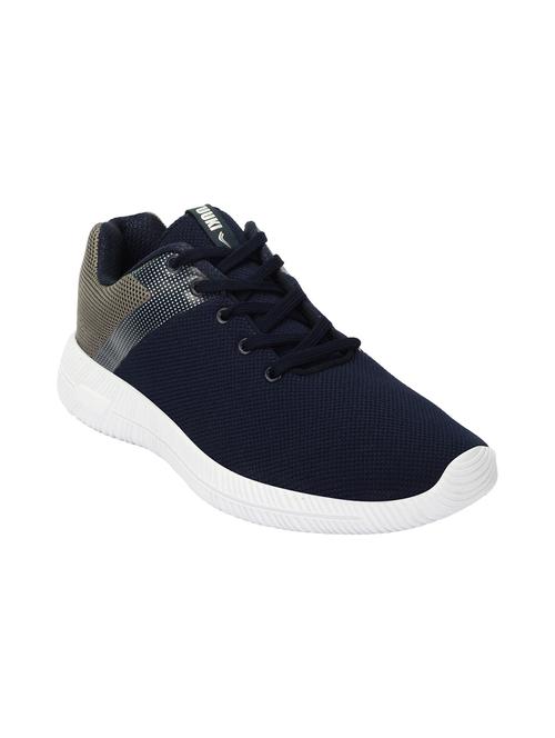 yuuki navy blue fabric sport shoes - 16434765 - Very Small Image - 1