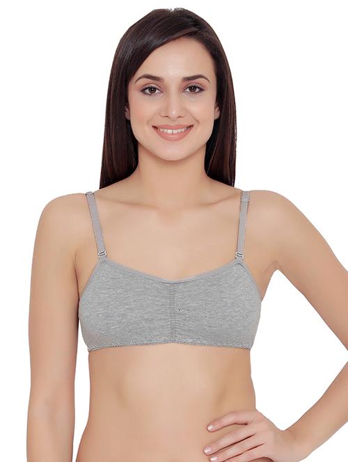 detachable strap solid bra - 16436851 - Very Small Image - 1