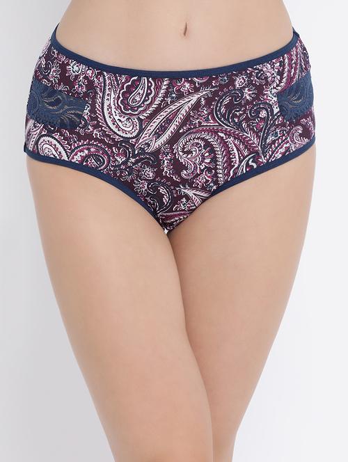 lace detail paisley hipster - 16436887 - Very Small Image - 1