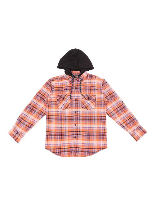 pocket patch checkered shirt - 16439245 - Very Small Image - 1