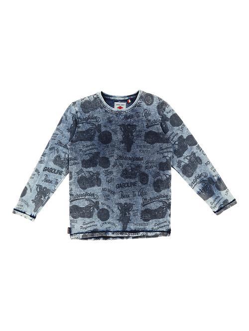 crew neck quirky print t-shirt - 16439380 - Very Small Image - 1