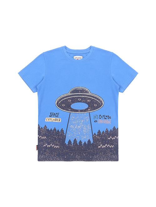 crew neck quirky print t-shirt - 16439384 - Very Small Image - 1
