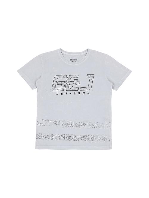 grey cotton tshirt - 16439404 - Very Small Image - 1
