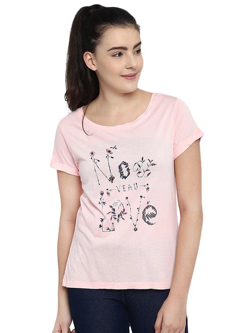 round neck graphic tee - 16439970 - Very Small Image - 1