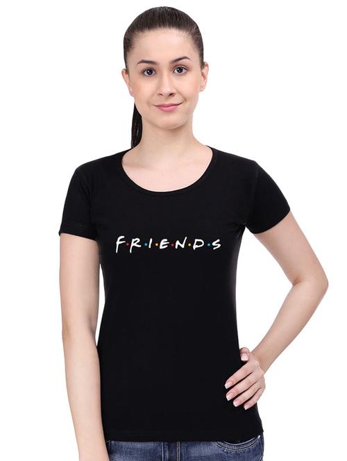 round neck quirky text tee - 16440332 - Very Small Image - 1