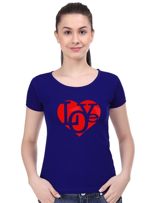 quirky print round neck tee - 16440691 - Very Small Image - 1
