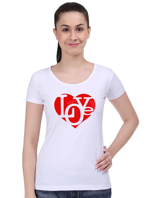 quirky print round neck tee - 16440695 - Very Small Image - 1