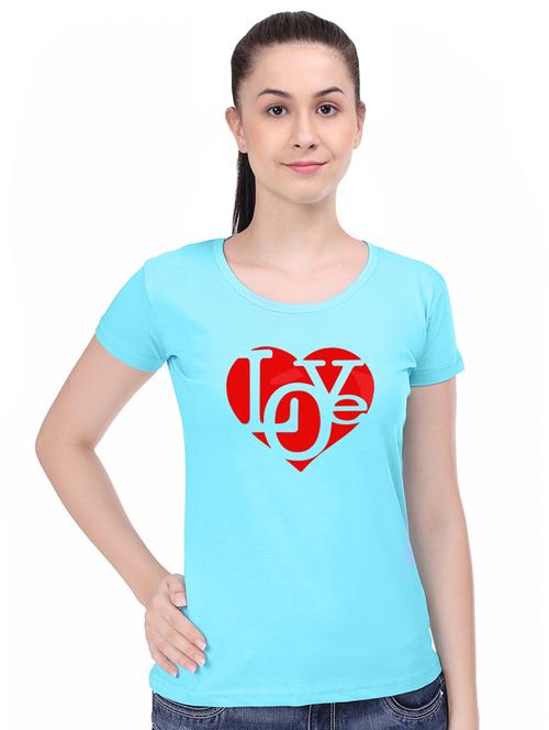 quirky print round neck tee - 16440698 - Very Small Image - 1