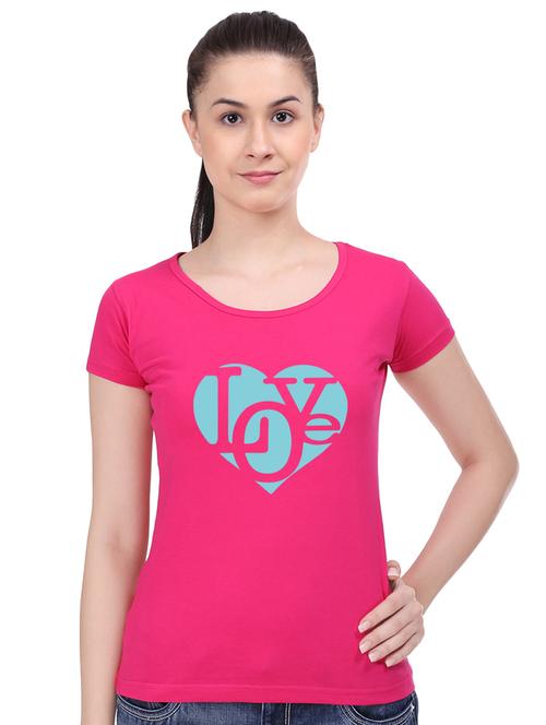 quirky print round neck tee - 16440699 - Very Small Image - 1
