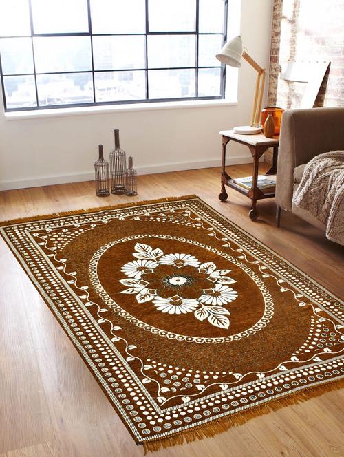 dreamshomes elegent design chenille carpet - 16442487 - Very Small Image - 1