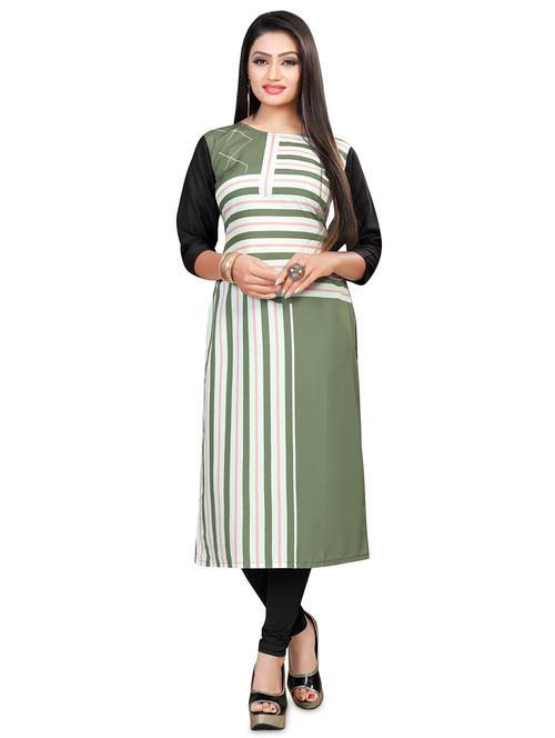 digital printed straight kurta - 16443871 - Very Small Image - 1