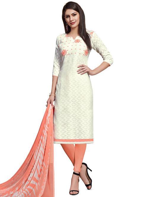 printed unstitched suit - 16445030 - Very Small Image - 1