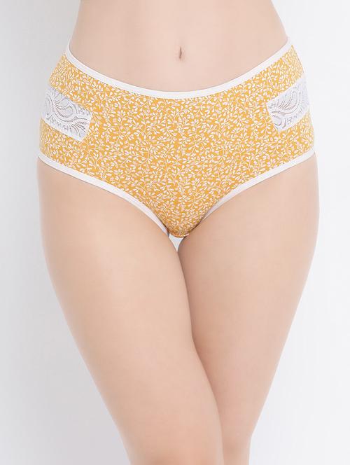 floral lace insert hipster panty - 16445261 - Very Small Image - 1