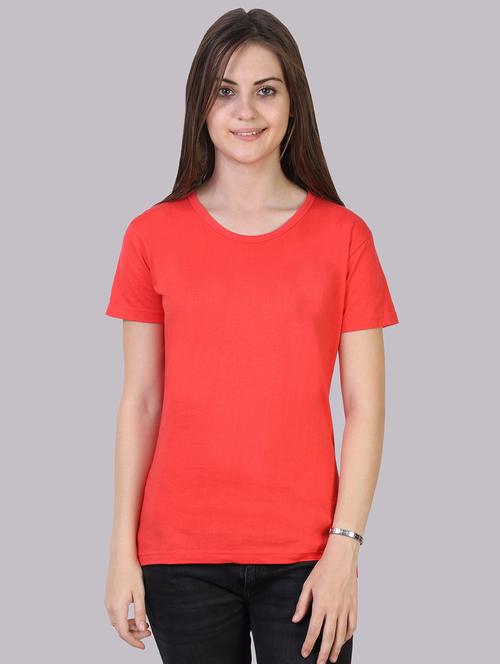 round neck solid tee - 16447092 - Very Small Image - 1