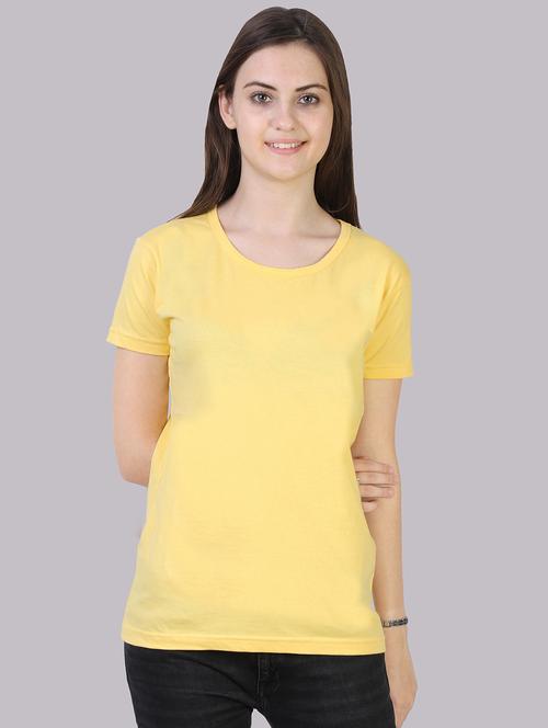 round neck solid tee - 16447098 - Very Small Image - 1
