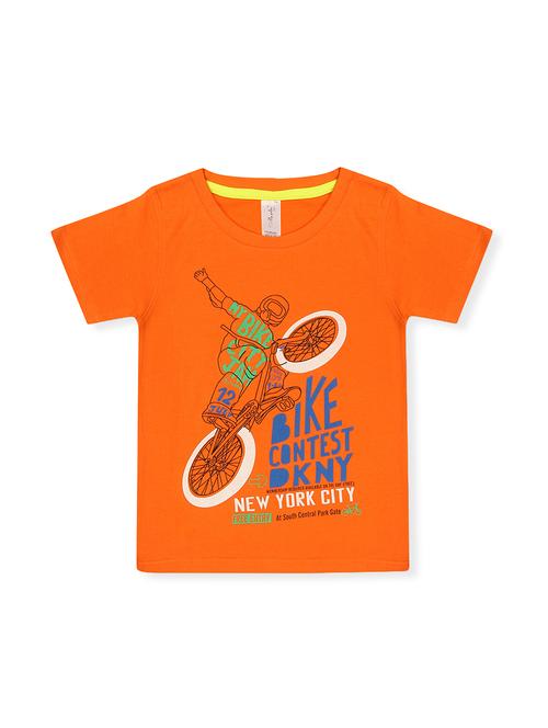 crew neck quirky print t-shirt - 16447508 - Very Small Image - 1